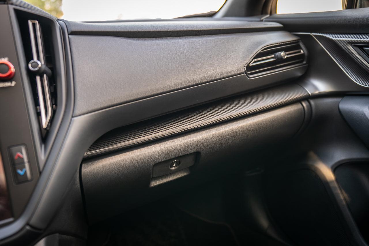 3D Carbon Interior Dash Trim Overlays - 2022+ Subaru WRX - 22WRXINTDASH-3DB-  DRIVEN - 7