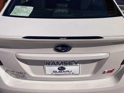3D Carbon Low Profile OEM Spoiler Protector Accent with Logo - 2015-2021 WRX / STI - SFB15WRXLPS3DWRX-SFB15WRXLPS3DSTI-SFB15WRXLPS3DCLWRX-SFB15WRXLPS3D-SFB15WRXLPSEGB-  DRIVEN - 1