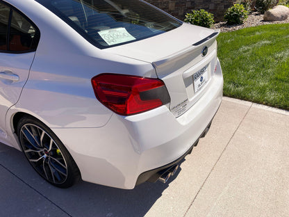3D Carbon Low Profile OEM Spoiler Protector Accent with Logo - 2015-2021 WRX / STI - SFB15WRXLPS3DWRX-SFB15WRXLPS3DSTI-SFB15WRXLPS3DCLWRX-SFB15WRXLPS3D-SFB15WRXLPSEGB-  DRIVEN - 4