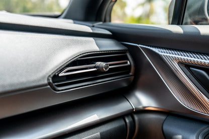 3D Carbon Outer AC Vent Overlays fits 2022+ Subaru WRX - 22WRXOUTACVENT-3DB-  DRIVEN - 6