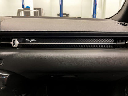 3D Carbon Passenger Side Dash Interior Overlay - 2020+ Supra - A90DASH3D-A90DASH3D-2-  DRIVEN - 5