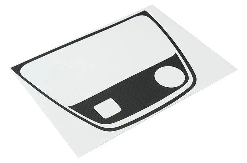 3D Carbon Phone Charger / USB / Cigarette Lighter Tray Overlay - 2020+ Supra - A90INTTRAY3DCF-  DRIVEN - 2