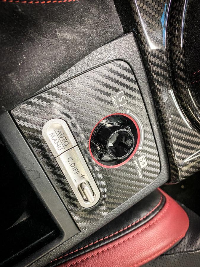 3D Carbon SI Drive Trim Overlay - 2015-2021 WRX / STI - 15VASTISDRV3DCF-  DRIVEN - 2