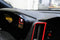 3D Carbon Speedometer Outer Trim Overlays (Rear) - 2022+ WRX