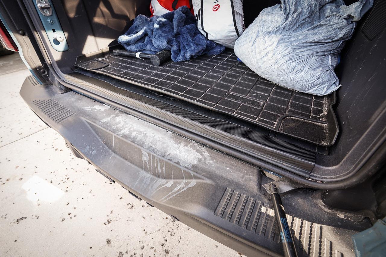 3D Carbon Trunk Trim Overlay / Protector - 2021+ Bronco - 21BRONCOTRUNK-3DB-  DRIVEN - 2