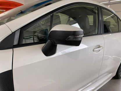 3D Carbon Turn Signal Mirror Cover Protector - 15+ WRX / STI - SFB15WRXTSMP3DBK-1-SFB15WRXTSMPGB-SFB15WRXTSMPMB-  DRIVEN - 7