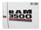 RAM 3500 Door Emblem Overlay Decals   - 2013-2018 Ram 3500