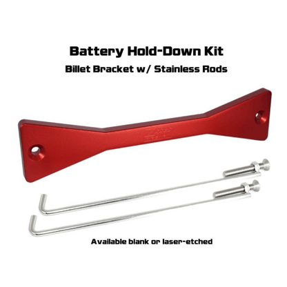 ZSPEC Battery Hold Down/Bracket for Nissan Titan A61, Anodized Billet Aluminum - ZSD-376290-ZSD-376306-ZSD-376313-ZSD-376320-ZSD-376337-  DRIVEN - 4
