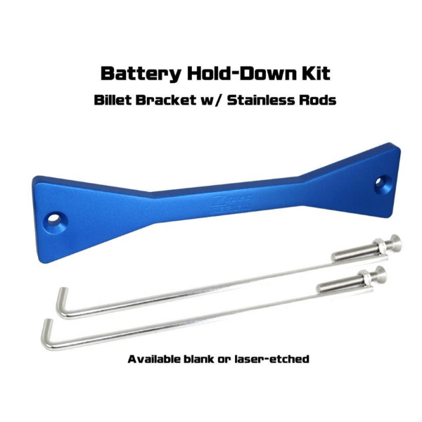 ZSPEC Battery Hold Down/Bracket for Nissan Titan A61, Anodized Billet Aluminum - ZSD-376290-ZSD-376306-ZSD-376313-ZSD-376320-ZSD-376337-  DRIVEN - 7