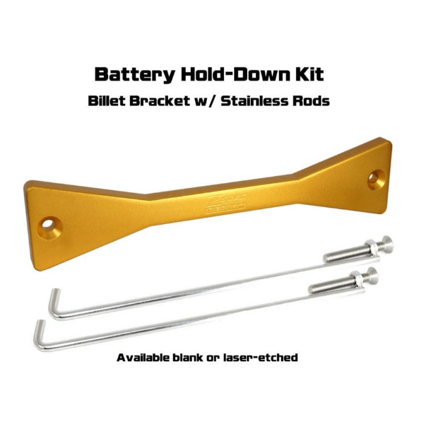 ZSPEC Battery Hold Down/Bracket for Nissan Titan A61, Anodized Billet Aluminum - ZSD-376290-ZSD-376306-ZSD-376313-ZSD-376320-ZSD-376337-  DRIVEN - 8