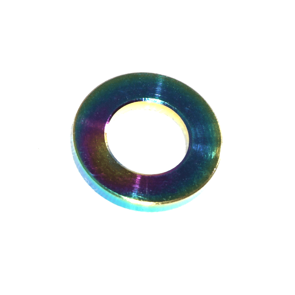 ZSPEC M10 Metric Flat Washers, Titanium Grade-5, Per Each - ZSD-190896-ZSD-190902-ZSD-190919-ZSD-190926-ZSD-190933-  DRIVEN - 3