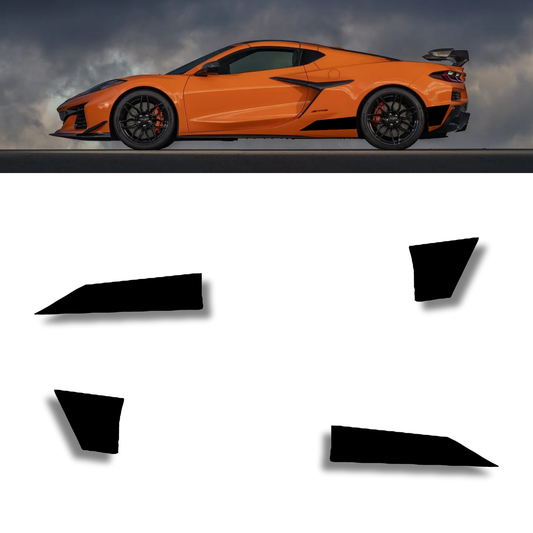 Chevrolet Corvette C8 Z06 Lower Stripe Set - sku-51212675580036-sku-51212675612804-sku-51212675645572-sku-51212675678340-sku-51212675711108-  DRIVEN - 1