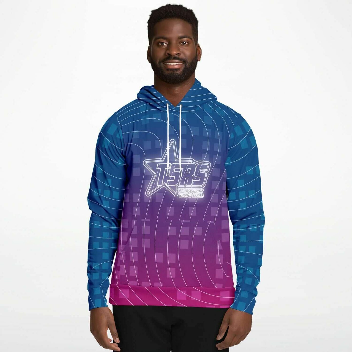 DRIVEN | TSRS '24 | Hoodie - Adult - Pink/Blue