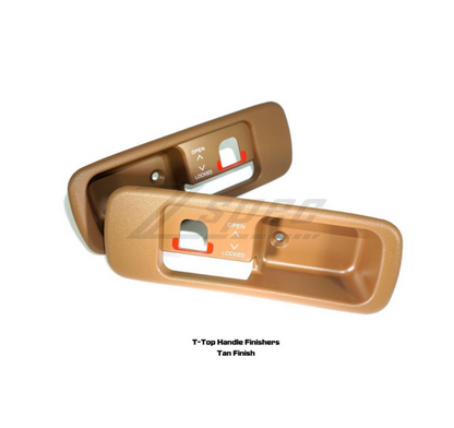 ZSPEC T-Top Handle Finisher Set for Nissan Z32 300zx w/NON-LOCKING T-tops - ZSD-567131-ZSD-567148-ZSD-567155-ZSD-567162-  DRIVEN - 5