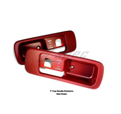 ZSPEC T-Top Handle Finisher Set for Nissan Z32 300zx w/NON-LOCKING T-tops - ZSD-567131-ZSD-567148-ZSD-567155-ZSD-567162-  DRIVEN - 6
