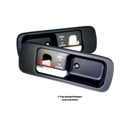 ZSPEC T-Top Handle Finisher Set for Nissan Z32 300zx w/NON-LOCKING T-tops - ZSD-567131-ZSD-567148-ZSD-567155-ZSD-567162-  DRIVEN - 3