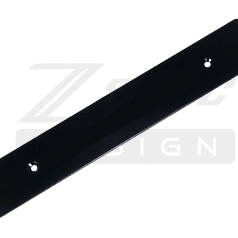 ZSPEC Front Bumper Plate for the JSPEC '90-99 Nissan Z32 300zx Fascia, Powder-Coated Billet - ZSD-569999-ZSD-569975-ZSD-569944-ZSD-569951-ZSD-569968-  DRIVEN - 10
