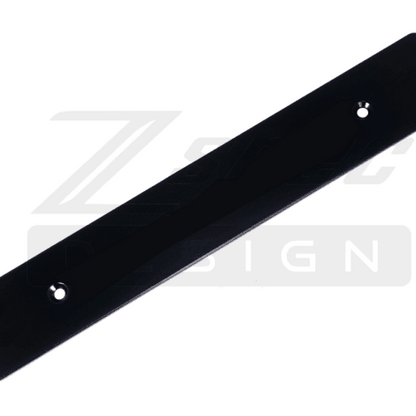 ZSPEC Front Bumper Plate for the JSPEC '90-99 Nissan Z32 300zx Fascia, Powder-Coated Billet - ZSD-569999-ZSD-569975-ZSD-569944-ZSD-569951-ZSD-569968-  DRIVEN - 10