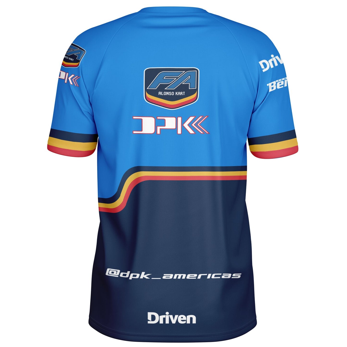 DPK Racing-Blue-Underwear Top-Short Sleeve