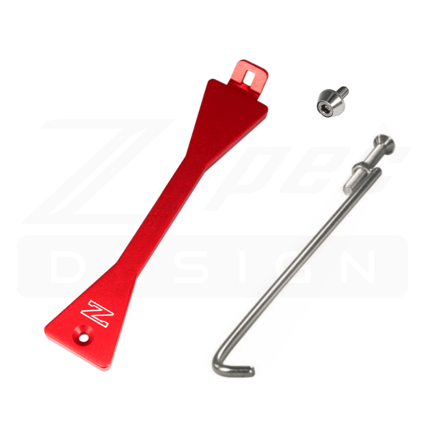 ZSPEC Battery Hold Down/Bracket Kit for Nissan Z31 300zx '84-89, Billet, w/ Stainless Hardware - ZSD-757860-ZSD-757877-ZSD-757884-ZSD-757891-ZSD-757907-  DRIVEN - 5