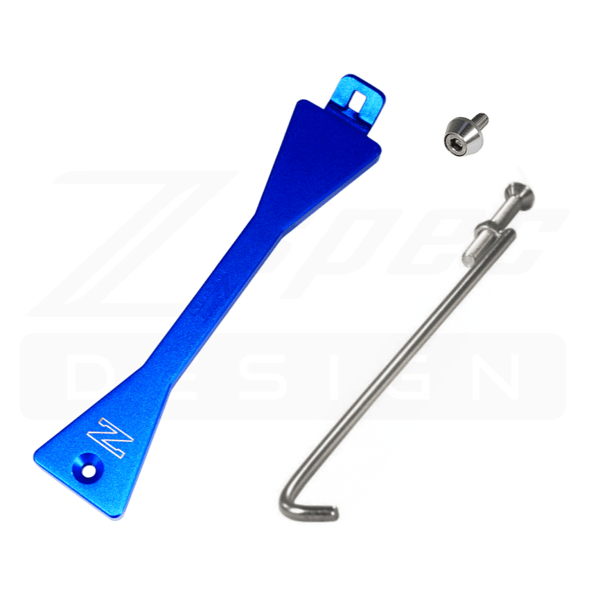ZSPEC Battery Hold Down/Bracket Kit for Nissan Z31 300zx '84-89, Billet, w/ Stainless Hardware - ZSD-757860-ZSD-757877-ZSD-757884-ZSD-757891-ZSD-757907-  DRIVEN - 4