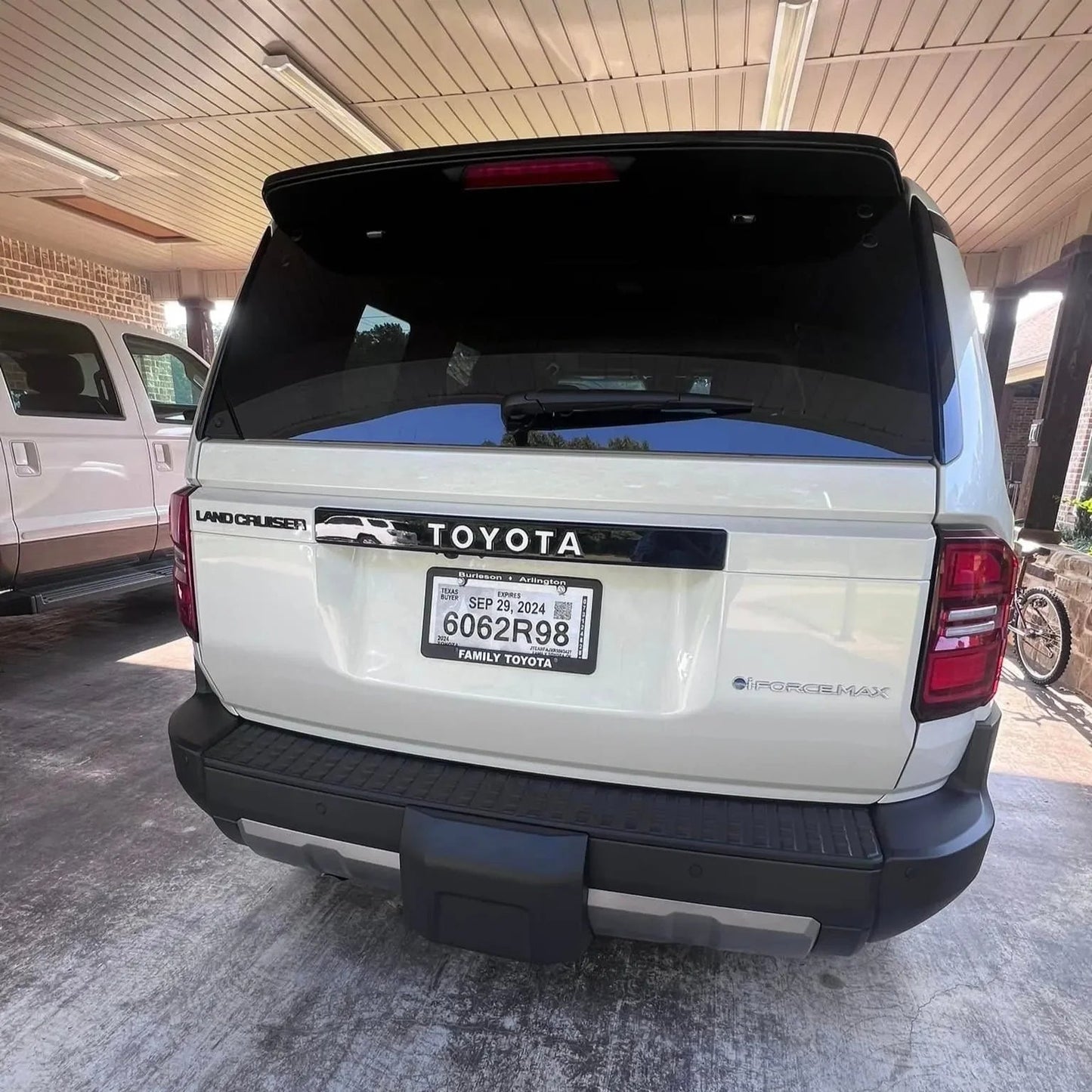 "TOYOTA" Rear Tailgate Emblem Overlays - 2024+ Land Cruiser - 24LC250-RT-TOYOTA-WH-24LC250-RT-TOYOTA-MB-24LC250-RT-TOYOTA-GB-24LC250-RT-TOYOTA-BL-24LC250-RT-TOYOTA-GR-  DRIVEN - 5