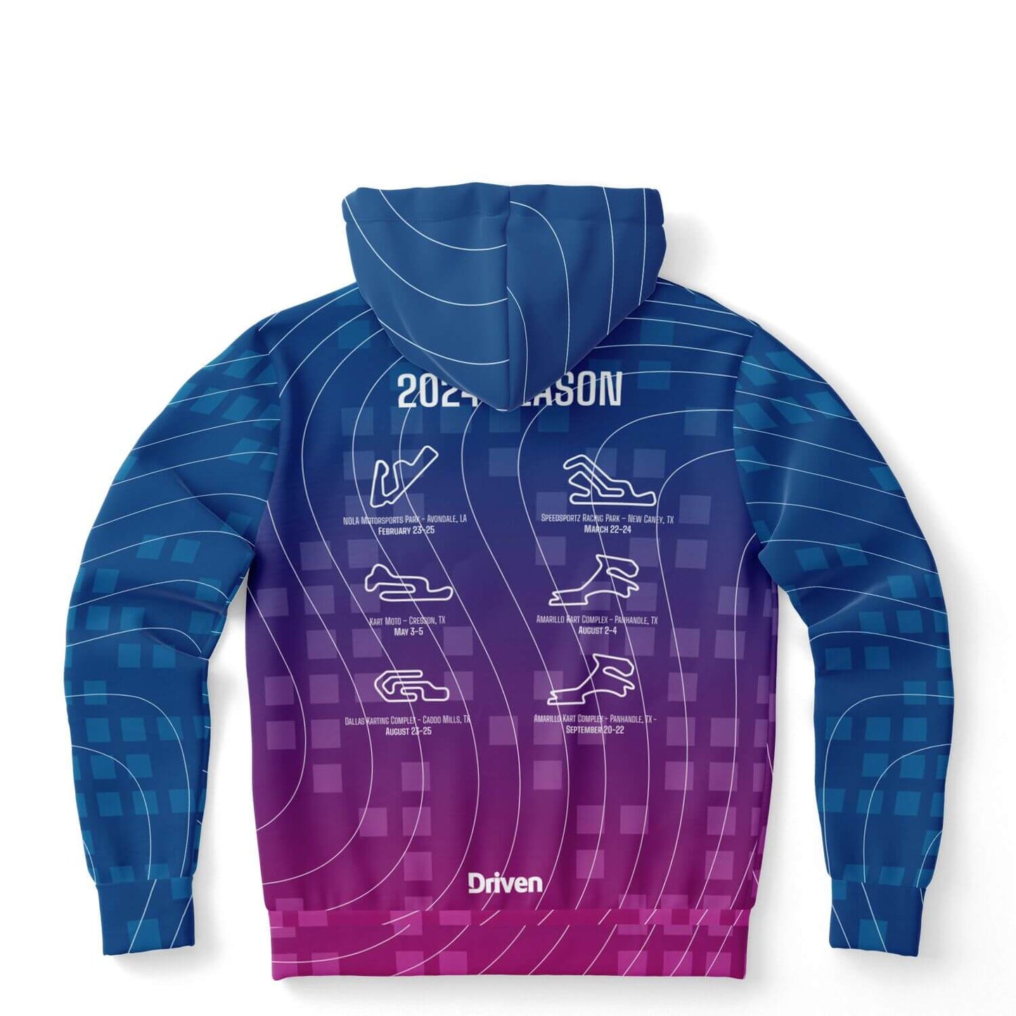 DRIVEN | TSRS '24 | Hoodie - Adult - Pink/Blue - | DRIVEN | - SBHDA-536475-XS-SBHDA-536475-S-SBHDA-536475-M-SBHDA-536475-L-SBHDA-536475-XL-SBHDA-536475-2XL-SBHDA-536475-3XL-SBHDA-536475-4XL