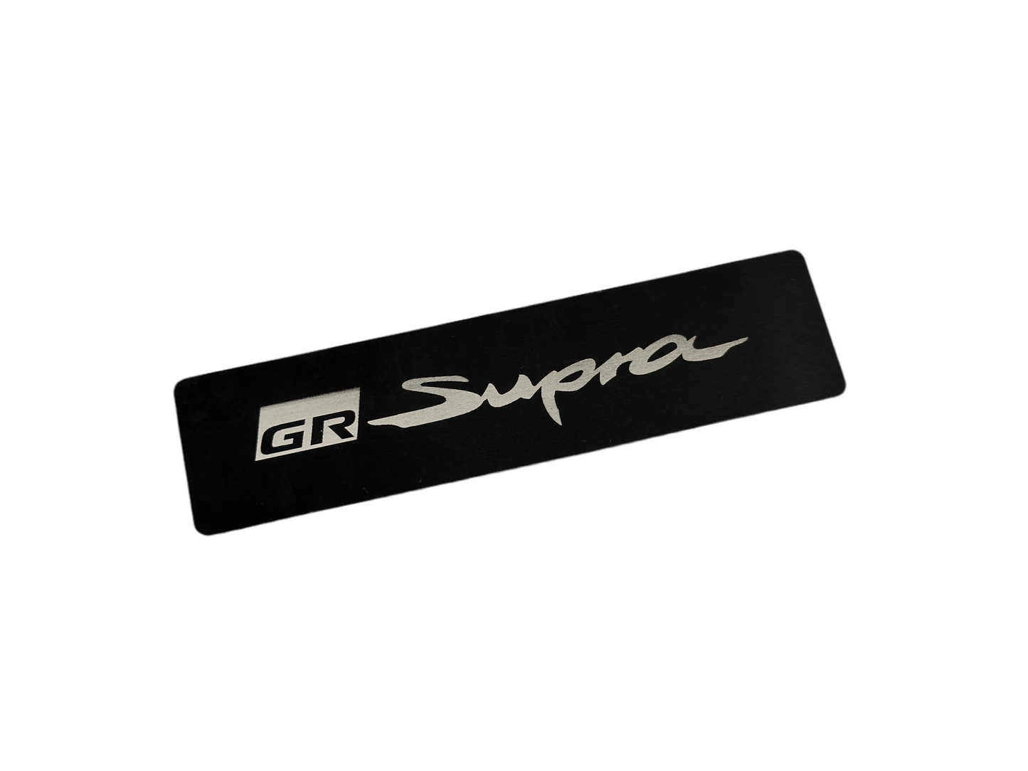 GR Supra Emblem Inserts for Weathertech Floor Mats (Single) - 2020+ Supra - A90WTMATLOGO-RD-A90WTMATLOGO-SI-A90WTMATLOGO-BK-A90WTMATLOGO-ME-A90WTMATLOGO-  DRIVEN - 8