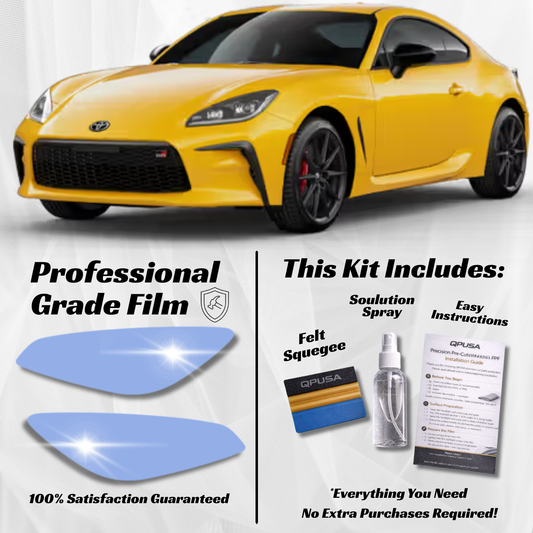Toyota GR86 (2022-2026) Headlight PPF Protection Kit - Pre-Cut - sku-51602616877188-  DRIVEN - 1