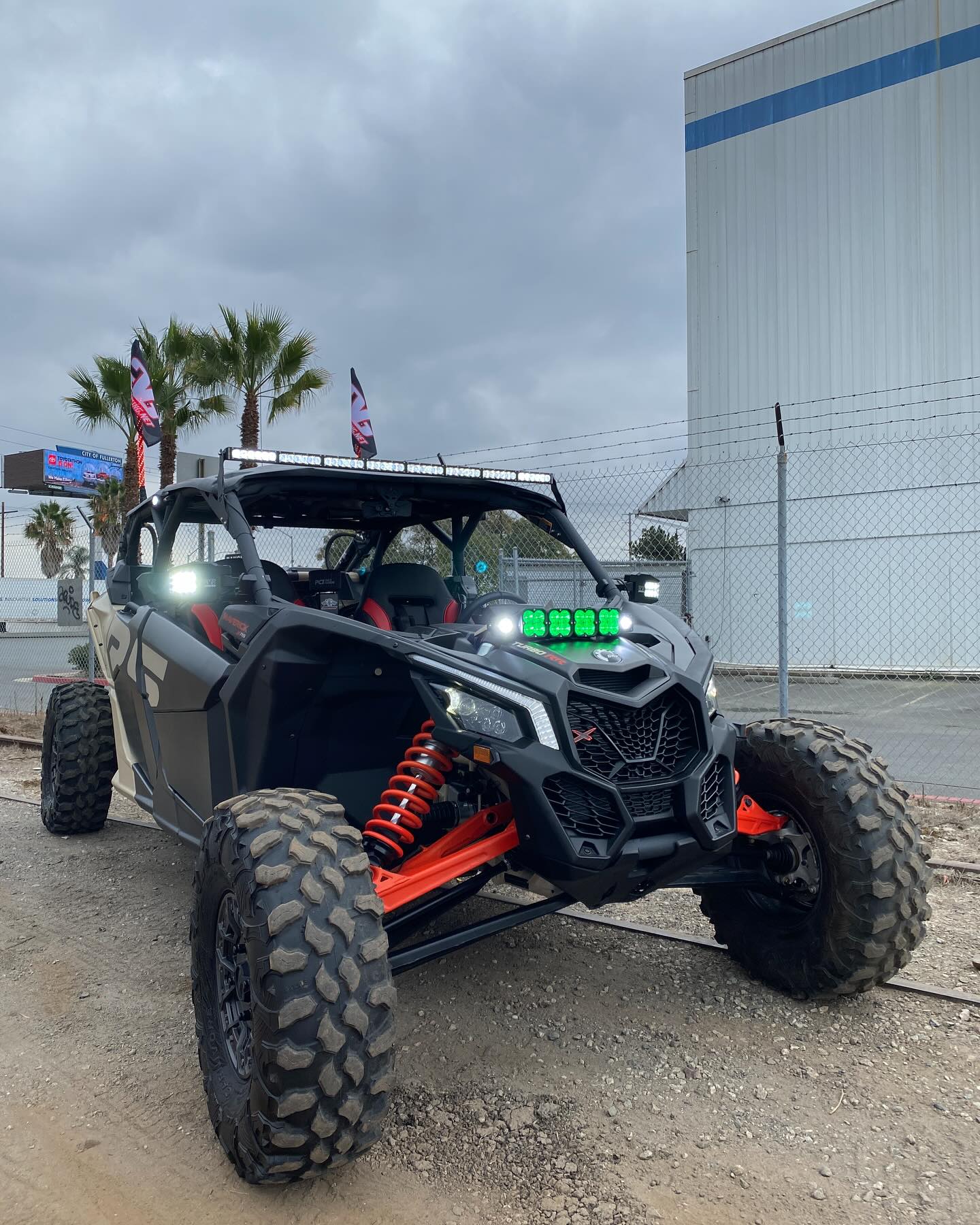 Can-Am X3 Universal Shock Tower Bracket for LED Pods or LED Light Bar Made In USA