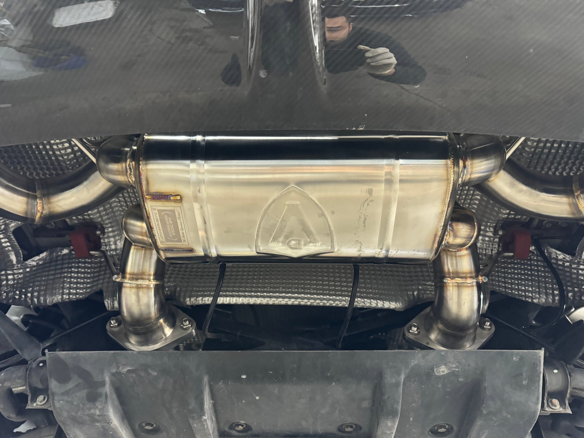 Aston Martin DBS V12 Valved Sport Exhaust System - AMR.DBS.V12.VSES.BR-AMR.DBS.V12.VSES.FFH.BR-  DRIVEN - 21