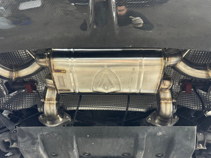 Aston Martin DBS V12 Valved Sport Exhaust System - AMR.DBS.V12.VSES.BR-AMR.DBS.V12.VSES.FFH.BR-  DRIVEN - 21