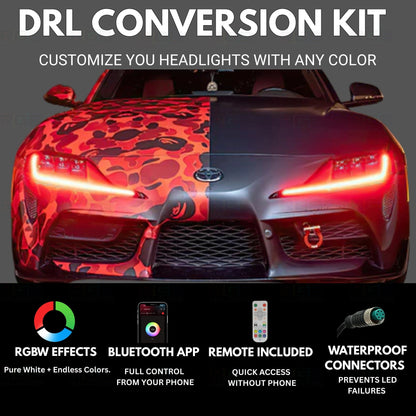 Toyota Supra RGBW DRL boards (2020-2024) - F3 | A11 | P2   - BX1-  DRIVEN - 3