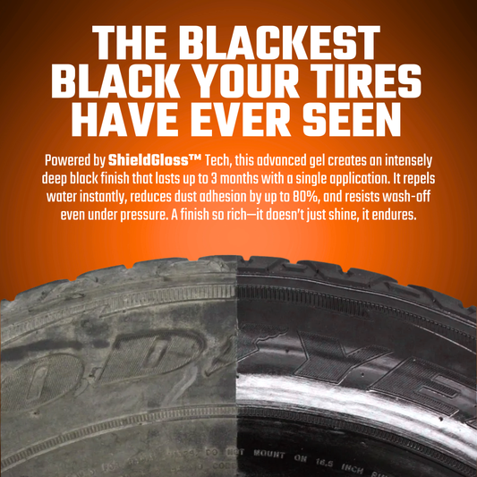 TIRE GEL SPRAY - ShineGloss™ Technology - GB-TIREGEL-  DRIVEN - 2
