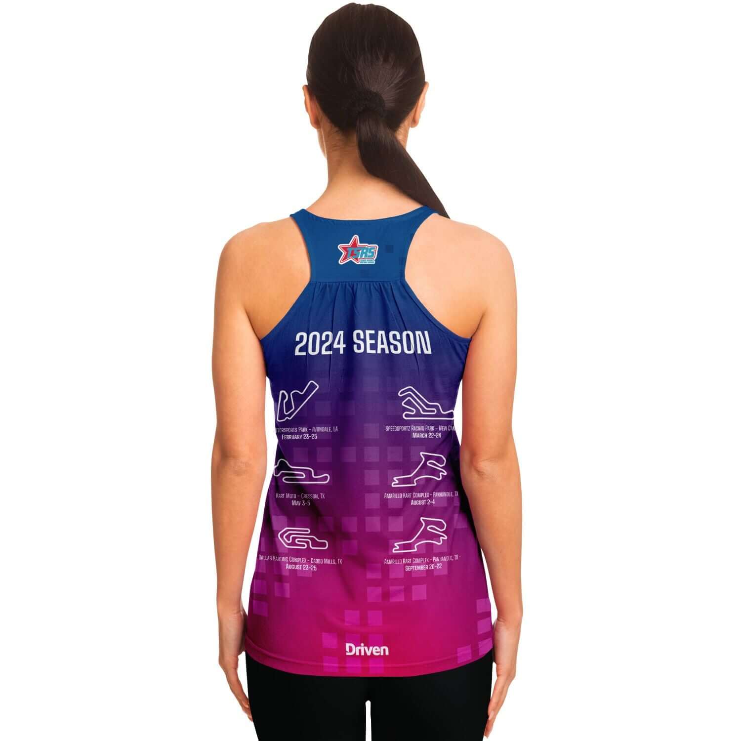 DRIVEN | TSRS '24 | Tank Top - Adult - Female - Pink/Blue - | DRIVEN | - SBRBTT-536610-XS-SBRBTT-536610-S-SBRBTT-536610-M-SBRBTT-536610-L-SBRBTT-536610-XL-SBRBTT-536610-2XL