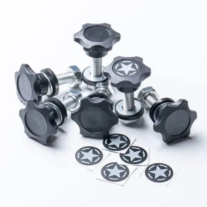 GP-Star Versatile Quick-Release Thumbscrew Set - GP-Star-GP-Star-D-Ring-GP-Star-D-Plate-GP-Star-8-STAR-Bronco-8-  DRIVEN - 5