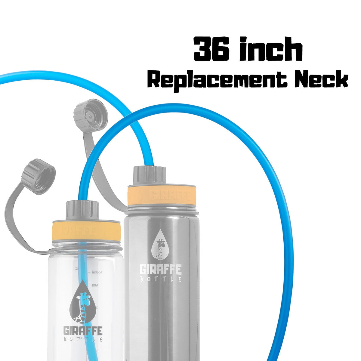 GIRAFFE | Journey | Replacement Flexible High-Flow Straw & Brush for Racing Driver Hydratation Bottle - 505182-  DRIVEN - 2