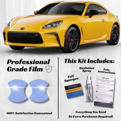 Toyota GR86 (2022-2026) Door Handle Guards PPF Protection Kit - Pre-Cut - sku-51602617565316-  DRIVEN - 1