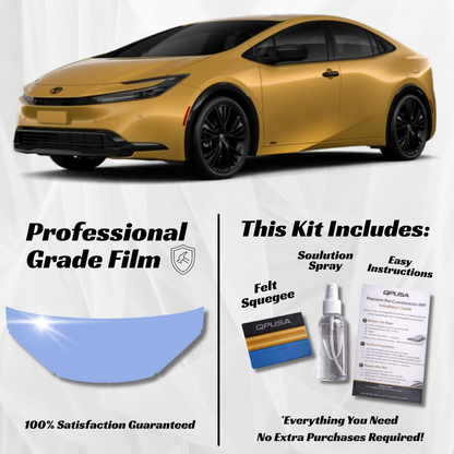 Toyota Prius (2023-2026) Partial Hood PPF Protection Kit - Pre-Cut - sku-51602619629700-  DRIVEN - 1