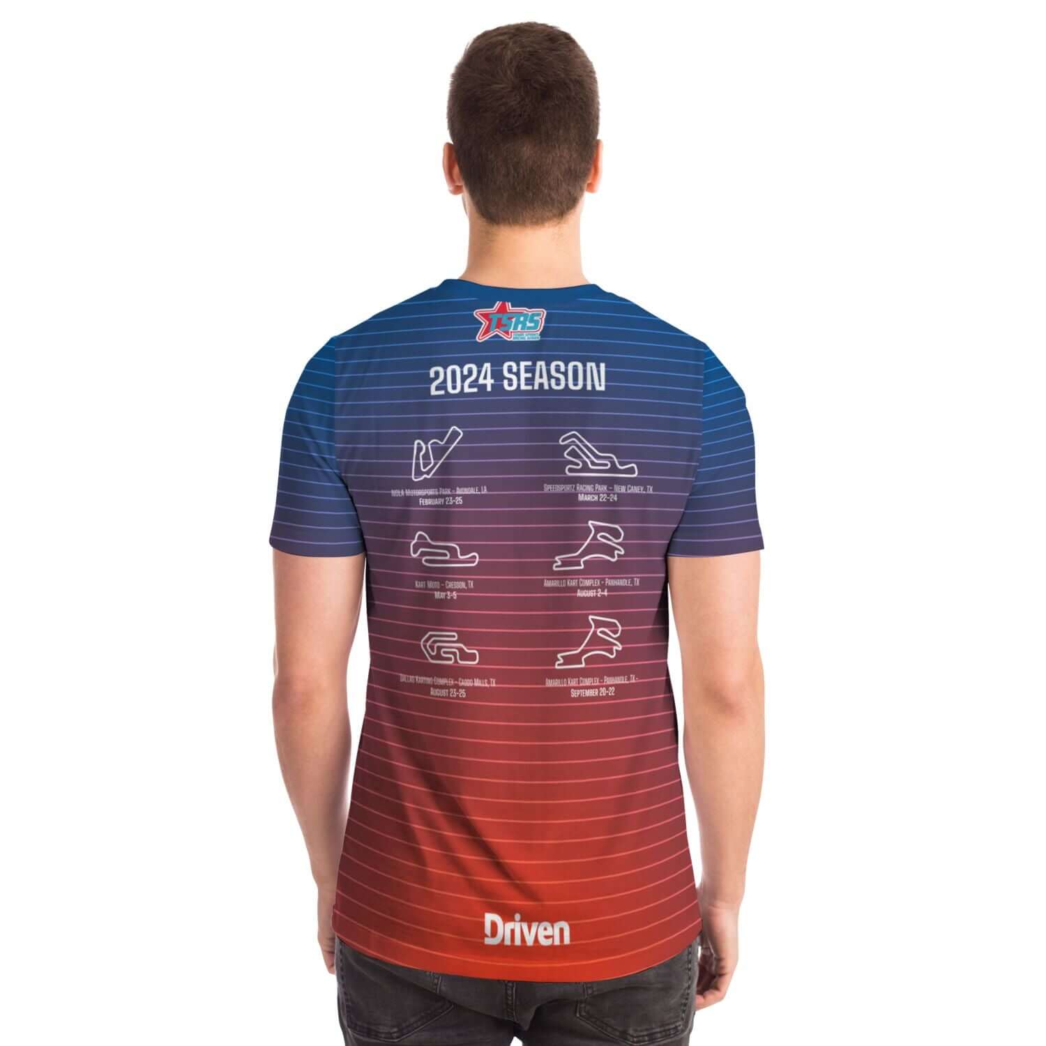 DRIVEN | TSRS '24 | T-Shirt with Pocket - Adult - Red/Blue - | DRIVEN | - SBTP-556900-XS-SBTP-556900-S-SBTP-556900-M-SBTP-556900-L-SBTP-556900-XL-SBTP-556900-2XL-SBTP-556900-3XL-SBTP-556900-4XL