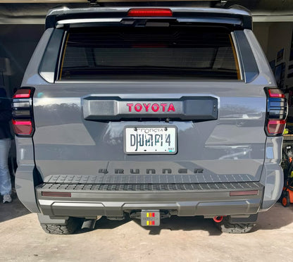 Acrylic OEM Hitch Cover Inserts - 2025+ 4Runner - 254RUNNER-HITCH-TRIO-254RUNNER-HITCH-TRIB-  DRIVEN - 8