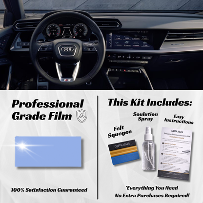 Audi A3 (2022-2026) Infotainment Screen Protector - PPF Film - sku-51605679603844-  DRIVEN - 1