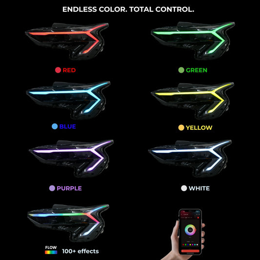 Kia K5 Flow Multicolor DRL Boards (2025-2026) - E15 | A21 | P2   - BX12-  DRIVEN - 2