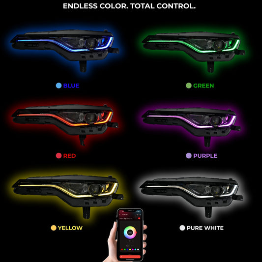 Chevrolet Camaro RS/SS RGBWA DRL Boards (2019-2024) - F11 | A12 | P2   - BX1-  DRIVEN - 2