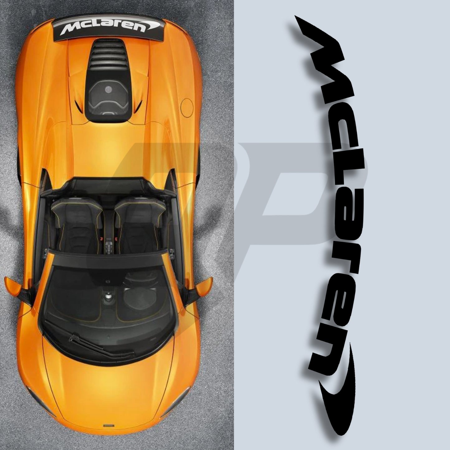 McLaren 650S Spoiler Decal - sku-51548976775300-sku-51548976808068-sku-51548976840836-sku-51548976873604-sku-51548976906372-  DRIVEN - 1