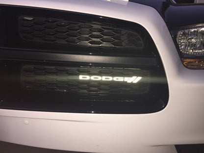 DODGE Grille Emblem Overlay Decal -  2013-2023 Charger - Charger:Dodge-G-01-Charger:Dodge-G-02-  DRIVEN - 11