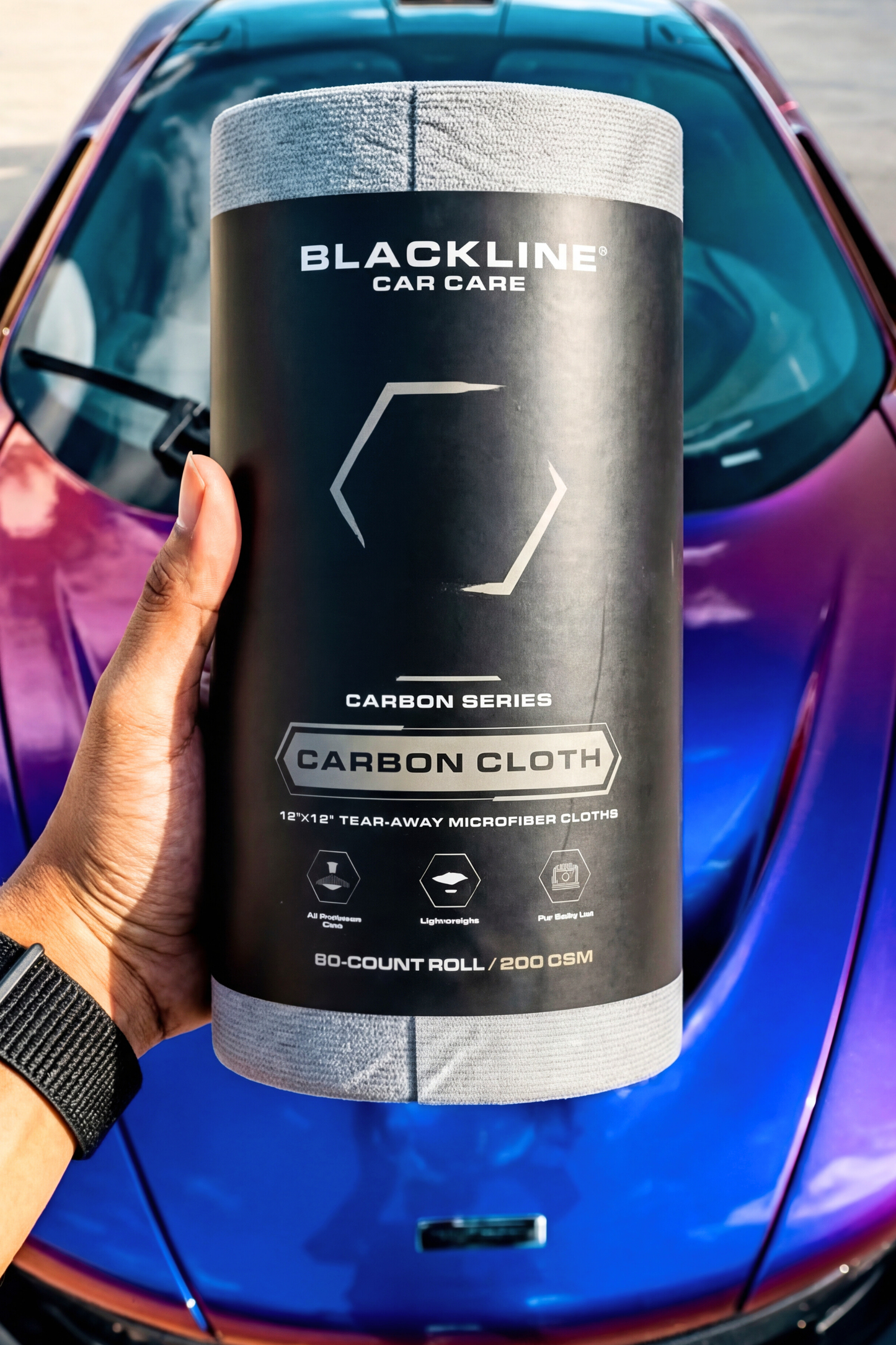 BLACKLINE® CARBON CLOTH - BLCC-  DRIVEN - 4