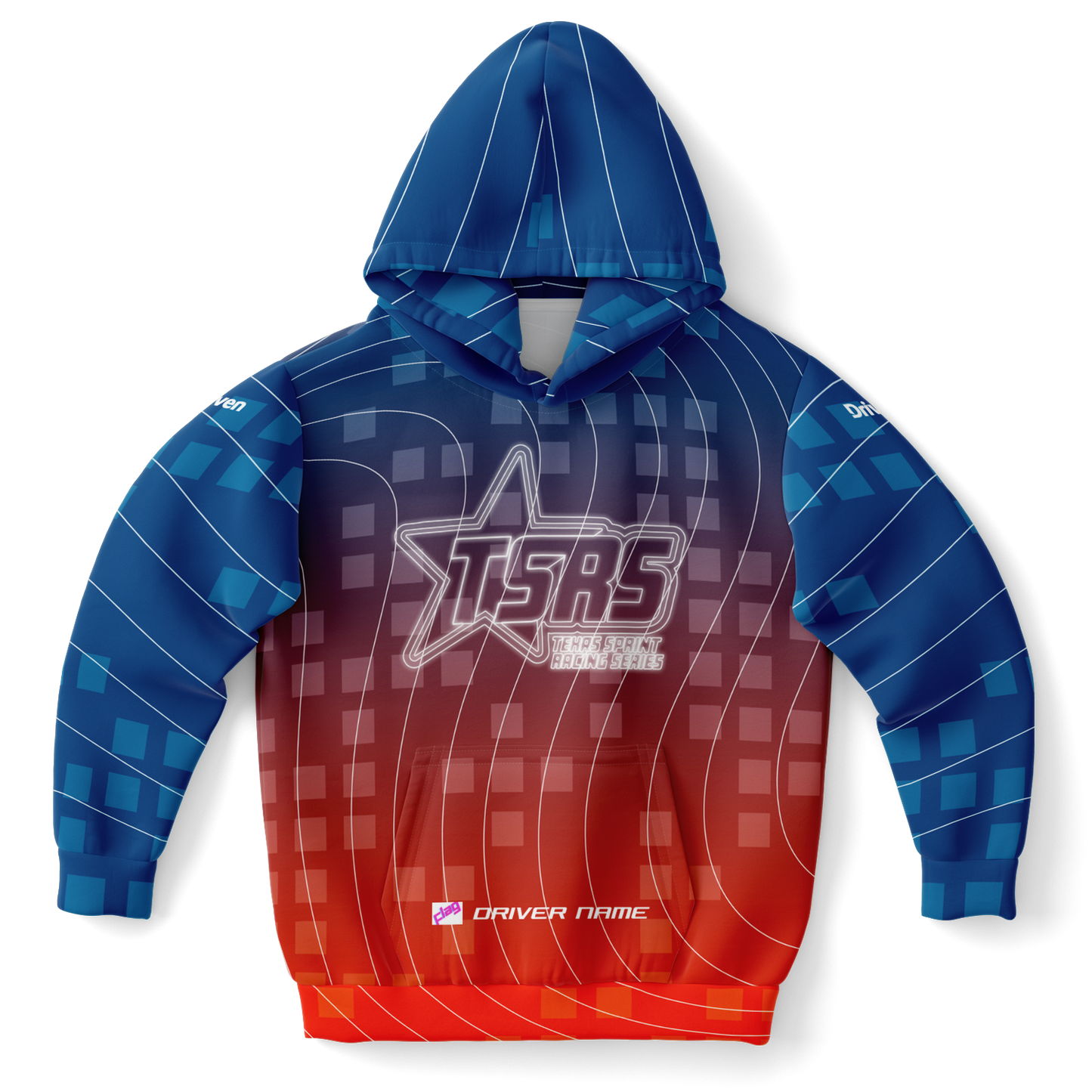 DRIVEN | TSRS '24 | Hoodie - Child - Red/Blue - | DRIVEN | - SBKHDA-556869-XXS-SBKHDA-556869-XS-SBKHDA-556869-S-SBKHDA-556869-M-SBKHDA-556869-L-SBKHDA-556869-XL