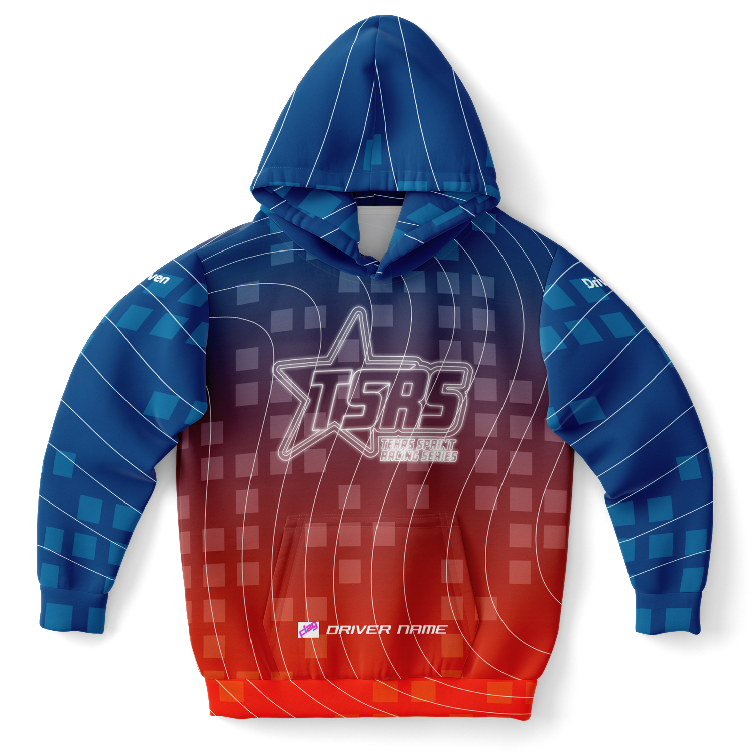 DRIVEN | TSRS '24 | Hoodie - Child - Red/Blue - | DRIVEN | - SBKHDA-556869-XXS-SBKHDA-556869-XS-SBKHDA-556869-S-SBKHDA-556869-M-SBKHDA-556869-L-SBKHDA-556869-XL