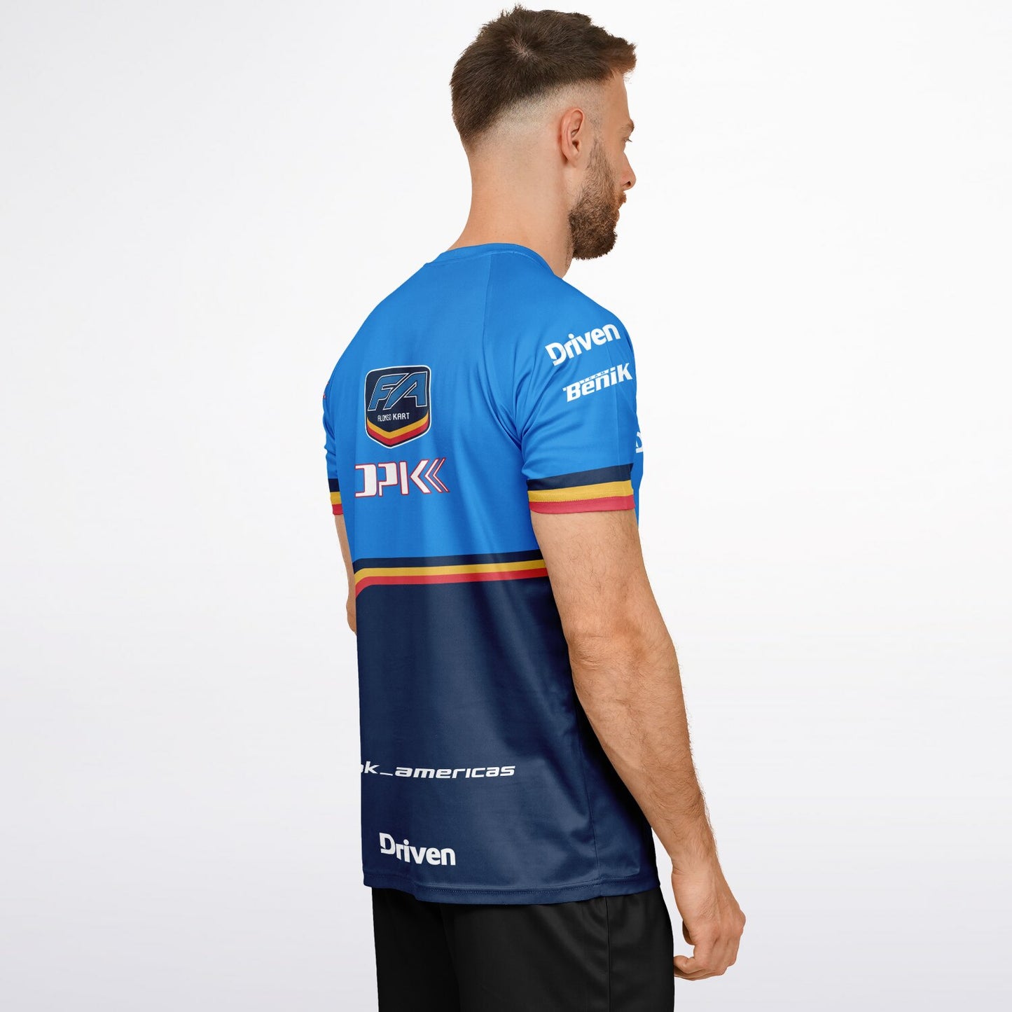 DPK Racing-Blue-Underwear Top-Short Sleeve